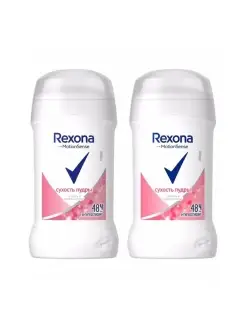 REXONA Антиперспирант стик сухость пудры, 40 мл (2шт )