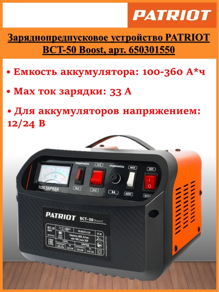 Схема patriot bct 50 boost