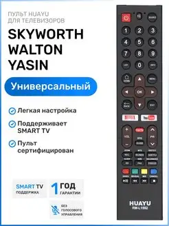 Пульт RM-L1592 универсальный для телевизоров Skyworth