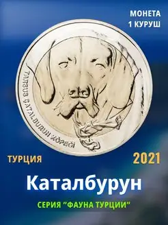 Коллекционная монета Турции Каталбурун 2021