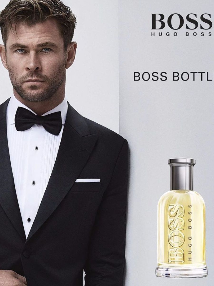 Фирма hugo. Хьюго босс. Hugo Boss Bottled EDP. Boss Bottled Hugo Boss для мужчин. Boss Bottled Eau de Parfum Hugo Boss Chris Hemsworth.