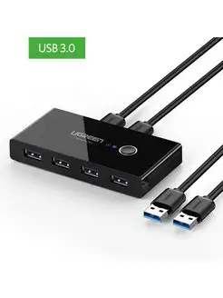 Разветвитель портов с переключателем 4 х USB 3.0 (30768)