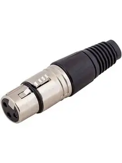 XLR092 Разъем XLR-мама 3PIN, никель