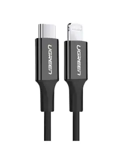 Кабель USB C - Lightning, резиновое покрытие, 2 м