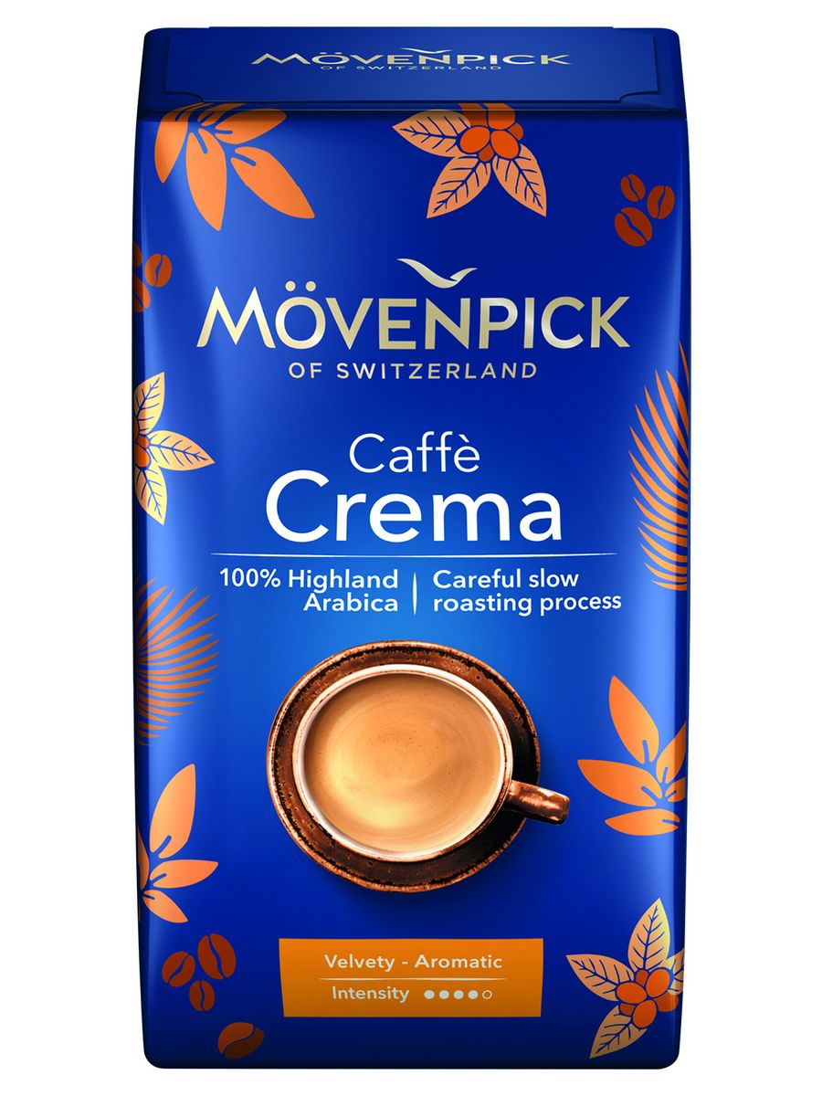 Movenpick caffe crema. Movenpick Cafe crema молотый 500 гр.. Кофе Darboven молотый Movenpick.