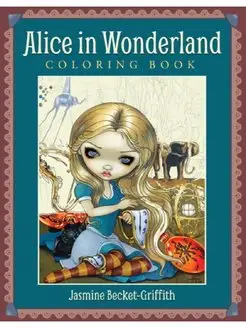 Alice in wonderland coloring book