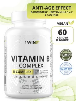 Витамины группы B / b complex / витамин В для женщин и мужчин / комплекс витаминов b3 b6 b12 и др 1WIN 114150134 купить за 486 ₽ в интернет-магазине Wildberries