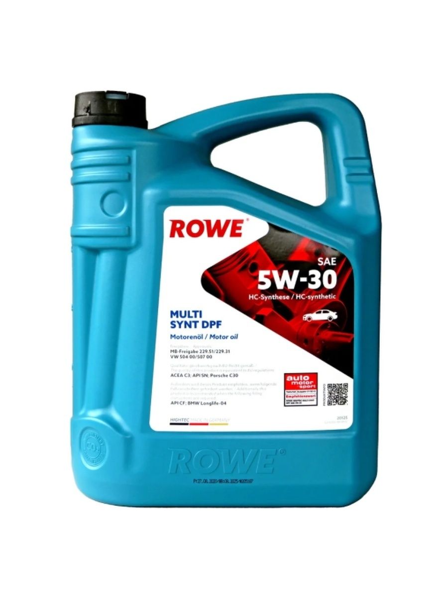 Масло рове. Rowe Multi Synt DPF SAE 5w30. Hightec Multi Synt DPF. Hightec Multi Synt DPF 5w-30. Масло Rowe Hightec Multi Synt DPF SAE 5w-30.