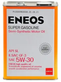 Моторное масло Super Gasoline SL 5W-30 4 л. OIL1361