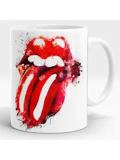 Кружка The Rolling Stones роллинг стоунз язык