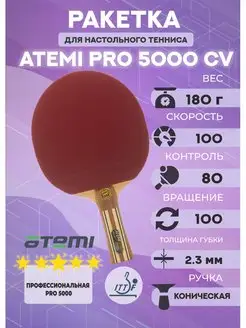 Ракетка для настольного тенниса PRO 5000 CV