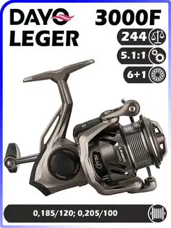 Катушка рыболовная безынерционная LEGER 3000F