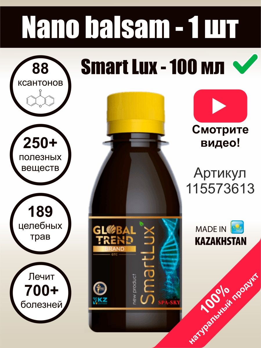 Смарт Люкс. Nano balsam. Люкс нано. Smart Balm.