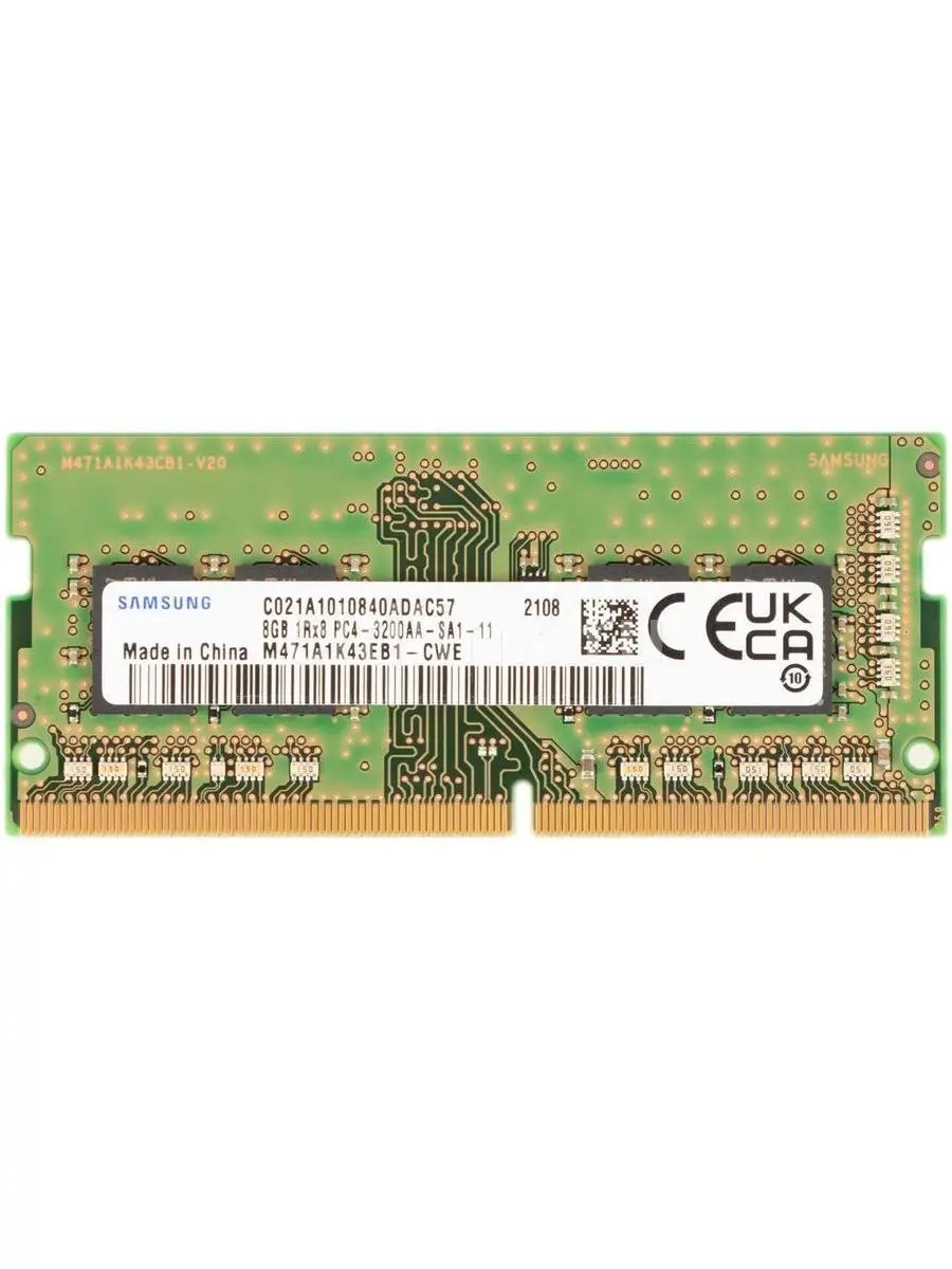 Модуль памяти для ноутбука Samsung M471A1K43EB1-CWE |SODIMM/DDR4