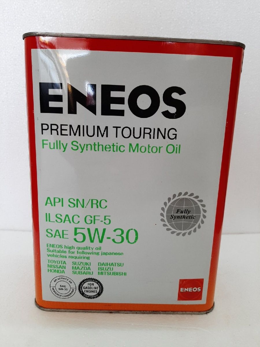 Моторное масло eneos premium touring. ENEOS Premium Touring 5w-30. ENEOS 5w30 Premium Touring fully 5л. ENEOS Premium Touring 5w-30 синтетическое 4 л. 3072300 ENEOS.