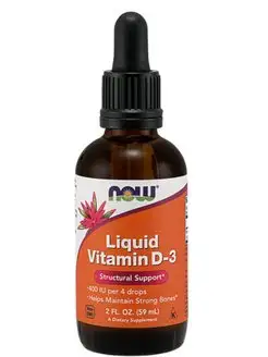 Витамин Д3 капли Liquid Vitamin D3 59 мл