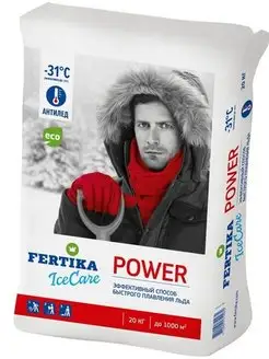 Противогололедный реагент IceCare Power, 20 кг