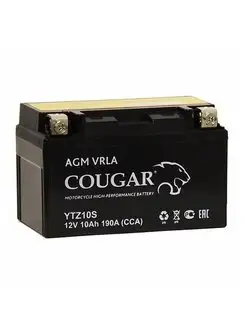 Аккумулятор мотоциклетный AGM 12V 10Ah. YTZ10S