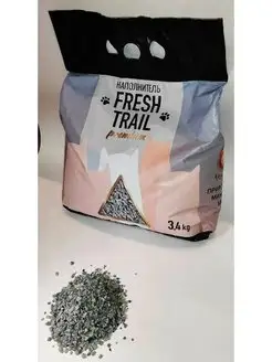 Минеральный впитывающий наполнитель FRESH TRAIL Премиум