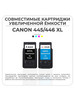 Набор картриджей Canon PG-445XL CL-446XL бренд AVP Cartridge продавец Продавец № 223870