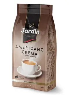 Кофе в зернах Americano Crema, 250 грамм