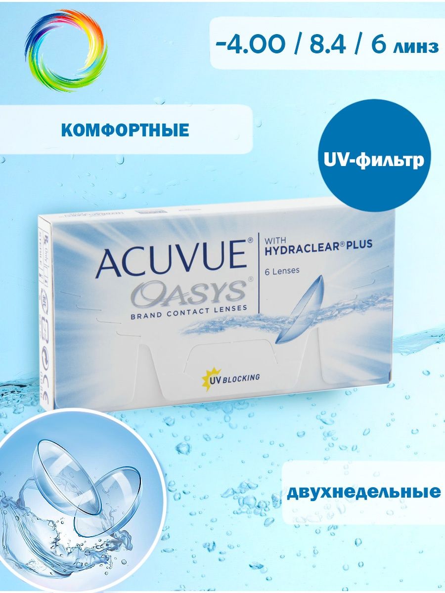 Двухнедельные контактные линзы acuvue