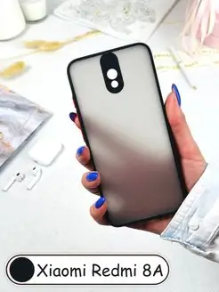 Матовый пластиковый чехол для Xiaomi Redmi 8A (Сяоми Редми 8…